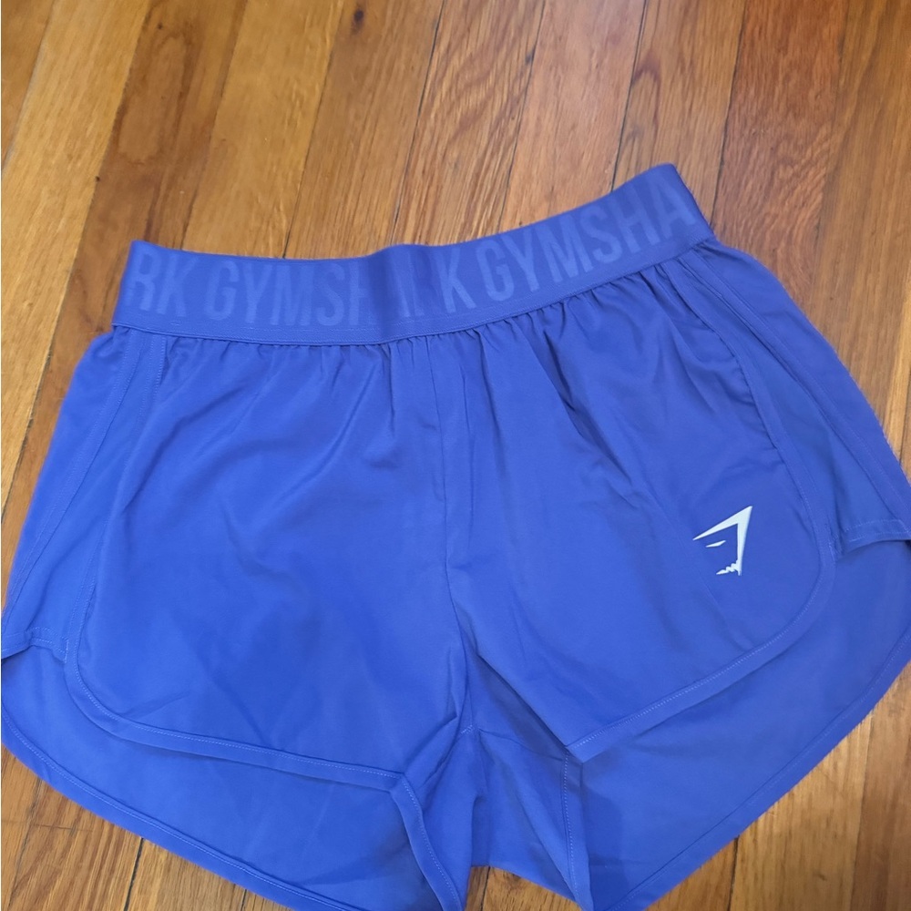 Gymshark athletic purple shorts